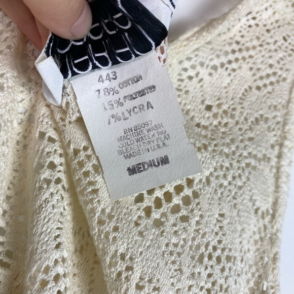 Marian & Maral Lace Cream Off white dress Medium - Picture 4 of 5